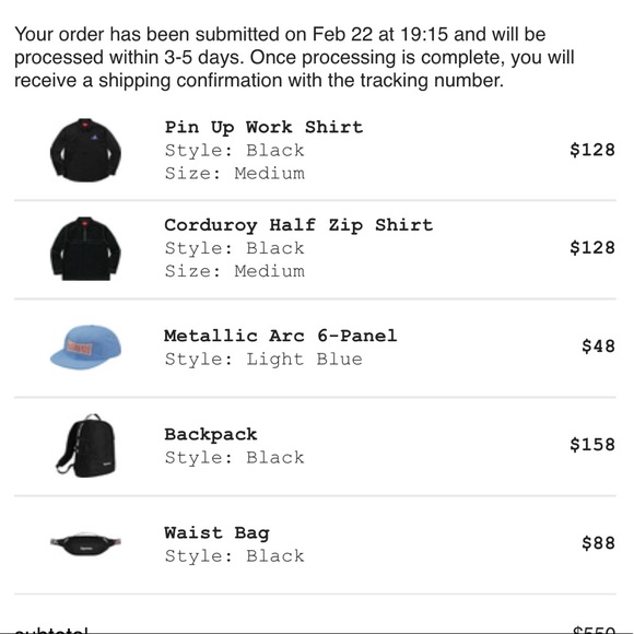 Supreme SS18 Black Backpack - Picture 3 of 3